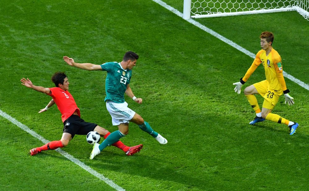 Alemania, eliminada del Mundial tras perder con Corea del Sur