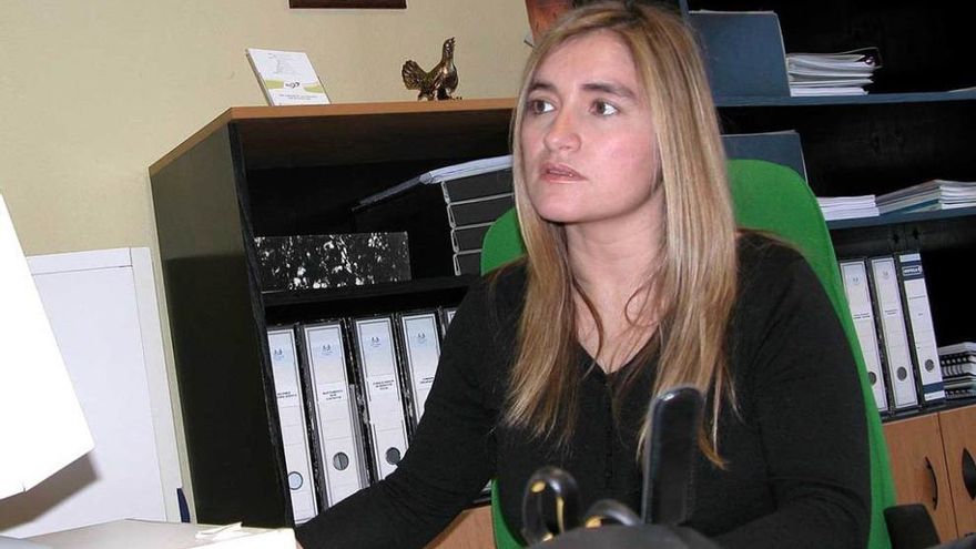 Mónica Oviedo, en su despacho.
