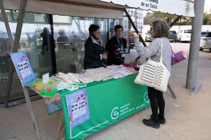 Sant Josep contra el cáncer en Caló de s'Oli