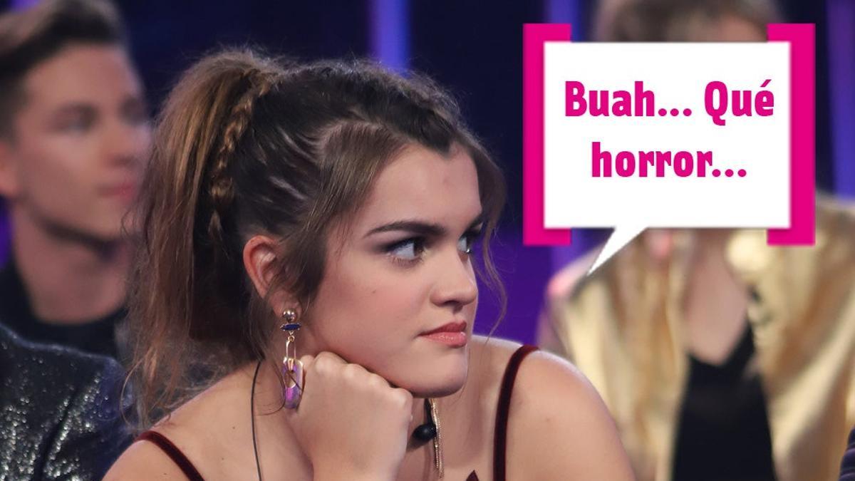 Amaia en la Gala de Operación triunfo