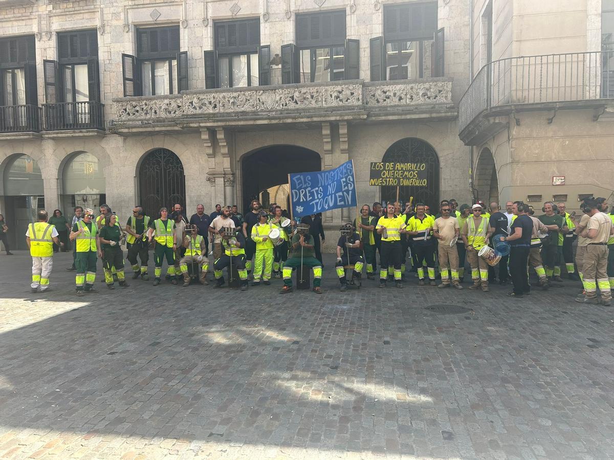 Les imatges de la protesta