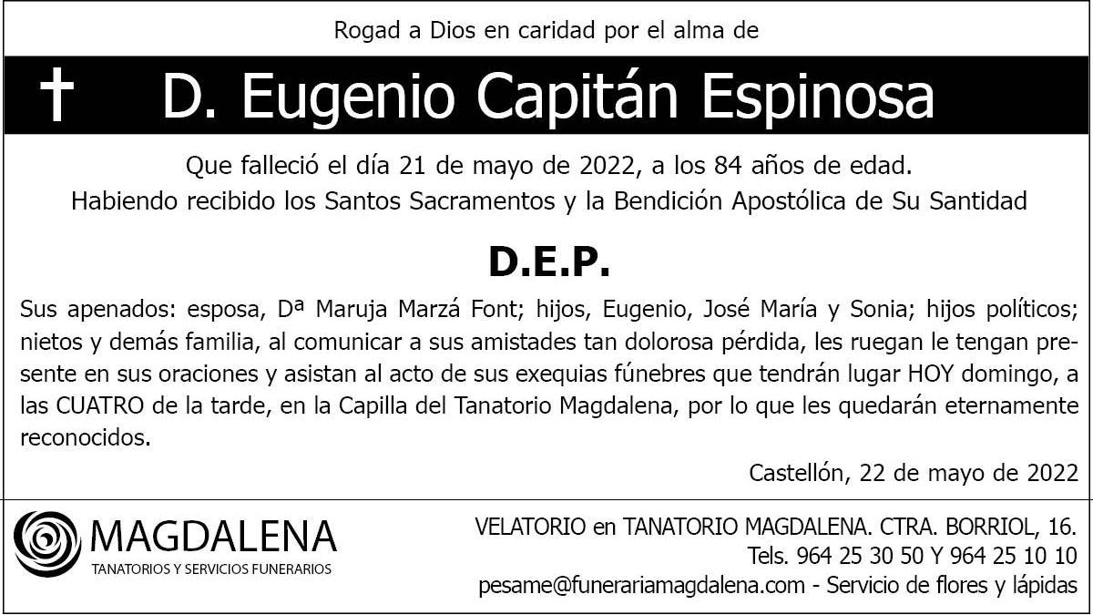 D. Eugenio Capitán Espinosa
