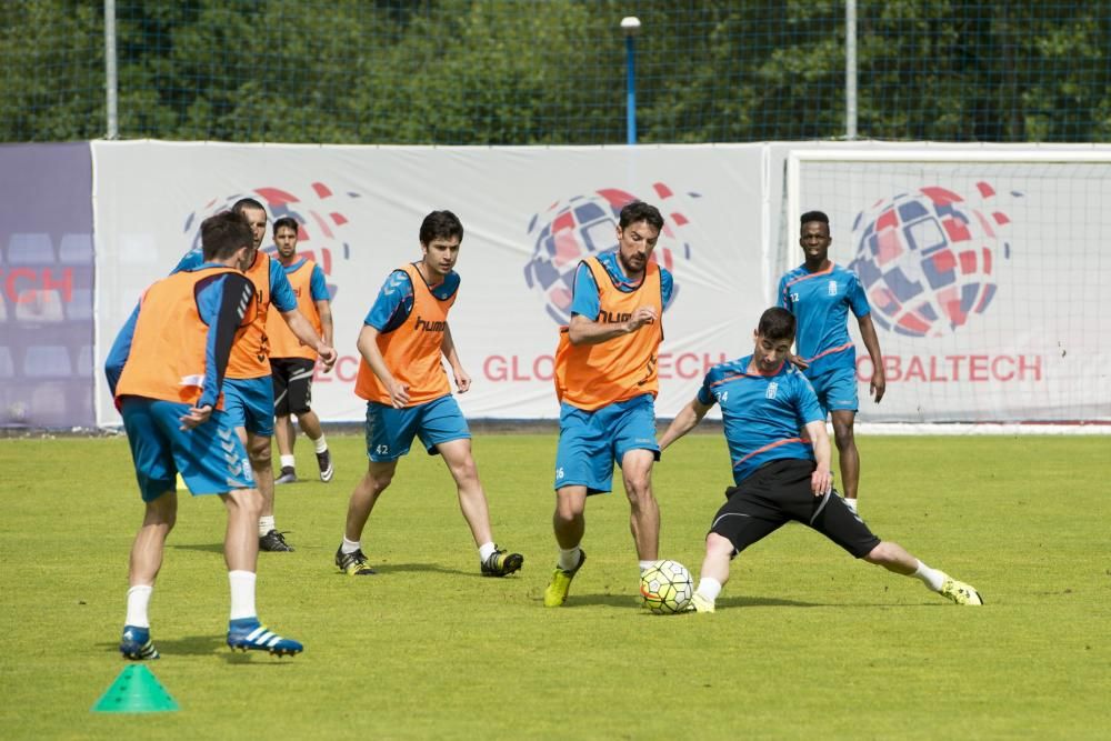 Entrenamiento del Real Oviedo