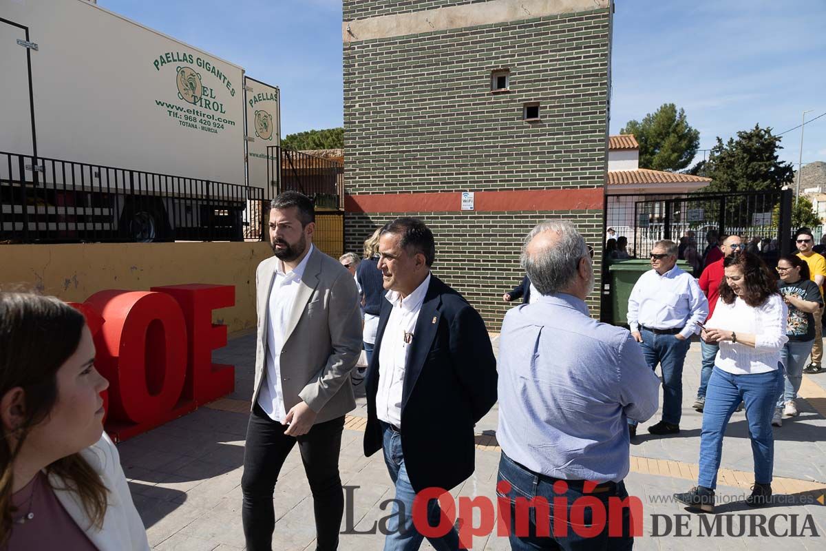 Presentación de José Vélez como candidato del PSOE a la presidencia de la Comunidad