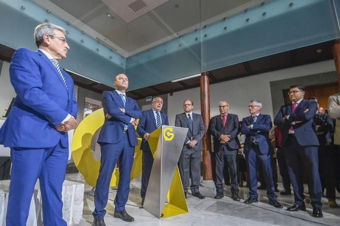 23-10-19 LAS PALMAS DE GRAN CANARIA. CASASA CONSISTORIALES. LAS PALMAS DE GRAN CANARIA. Exposición 40 años de Guaguas Municipales. Fotos: Juan Castro.  | 23/10/2019 | Fotógrafo: Juan Carlos Castro