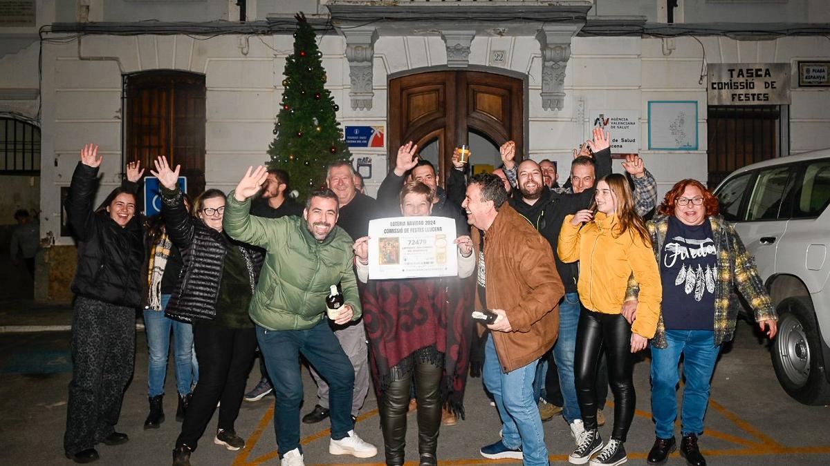 La comisión de fiestas de un pueblo de Castellón se queda a las puertas de ganar el Gordo
