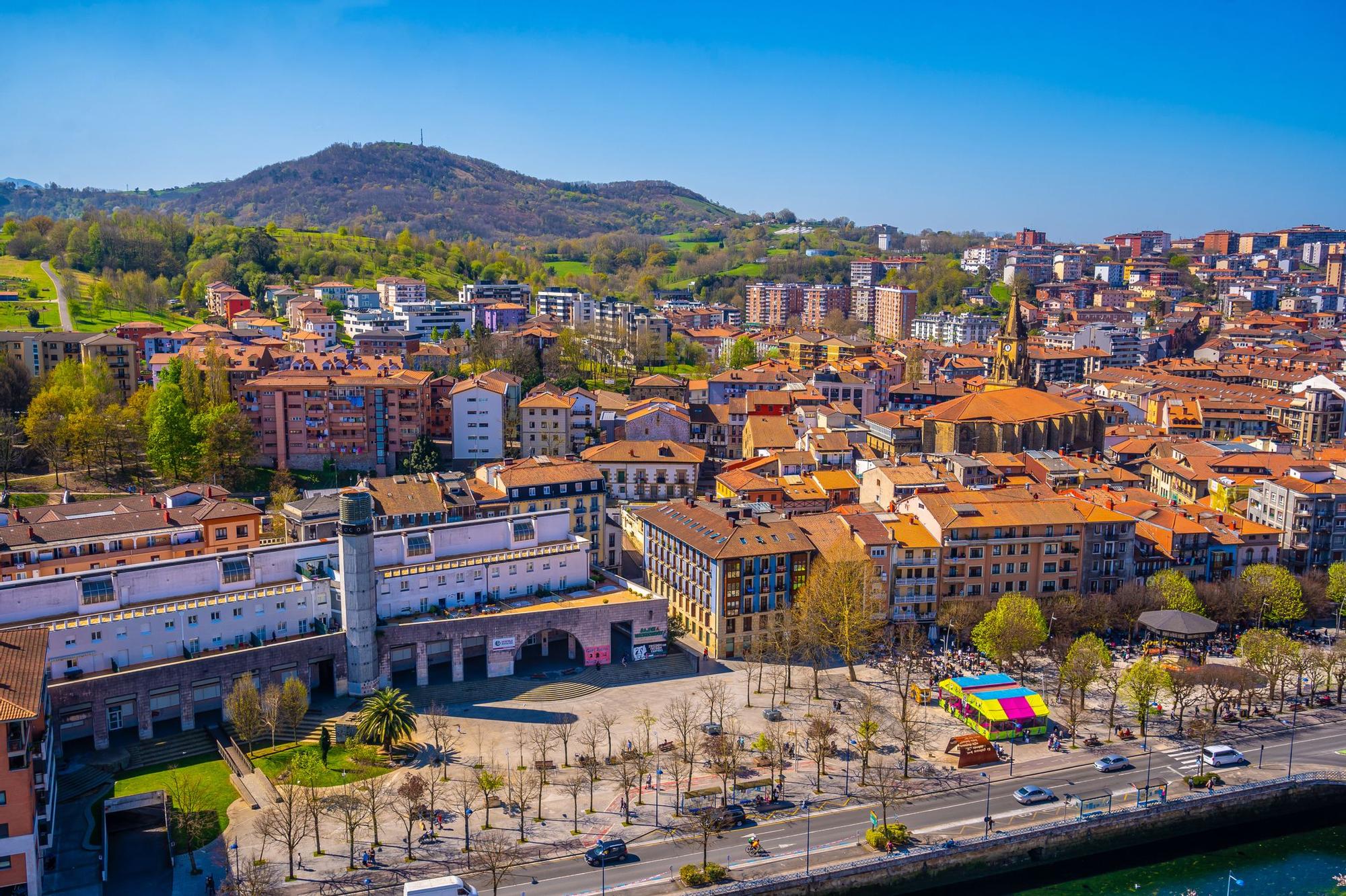 Rentería visto desde arriba