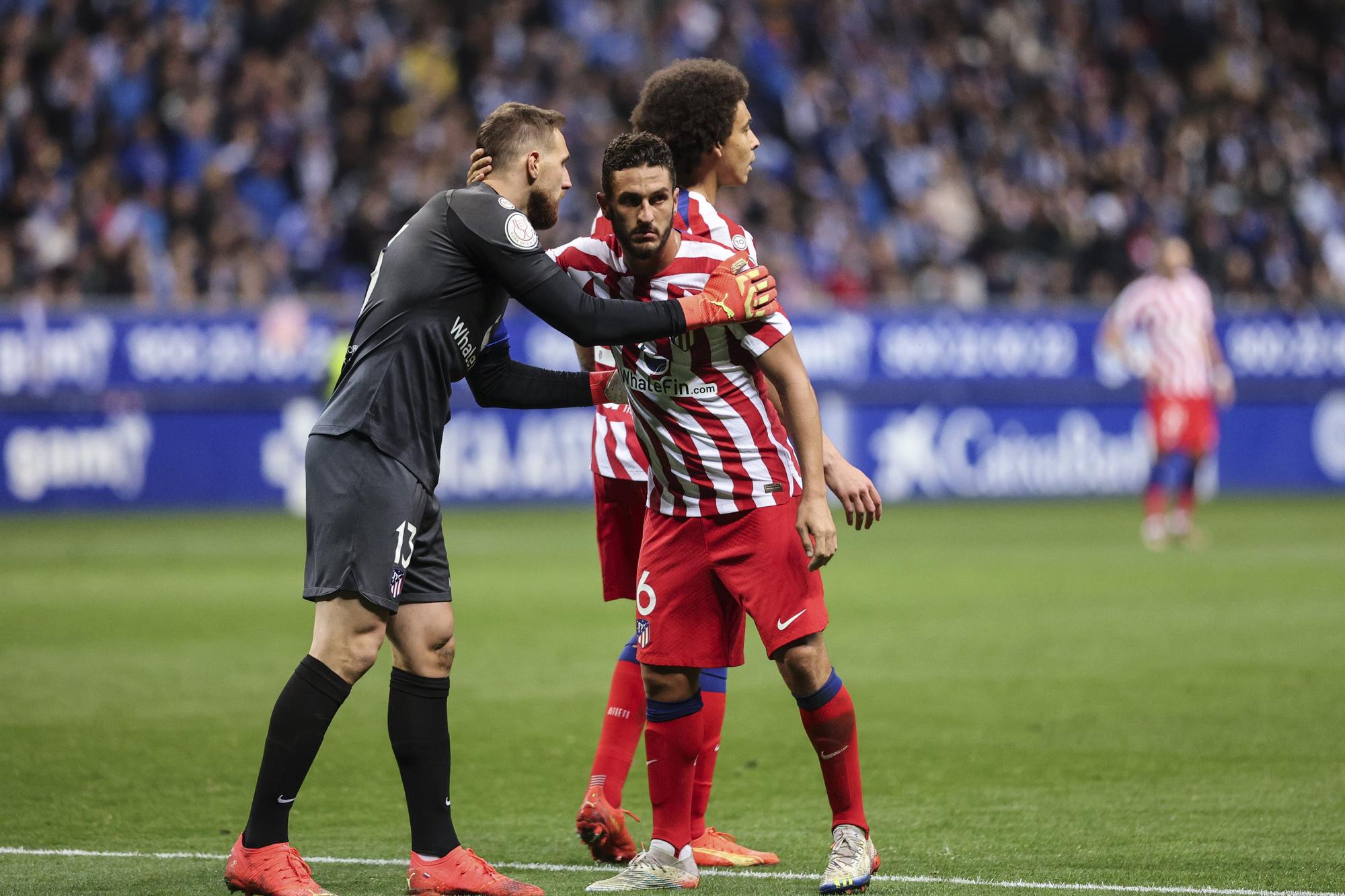 En imágenes: así fue el duelo copero entre el Real Oviedo y el Atlético de Madrid