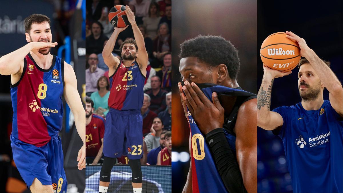 La enfermería del Barça de basket está llena en este inicio de diciembre