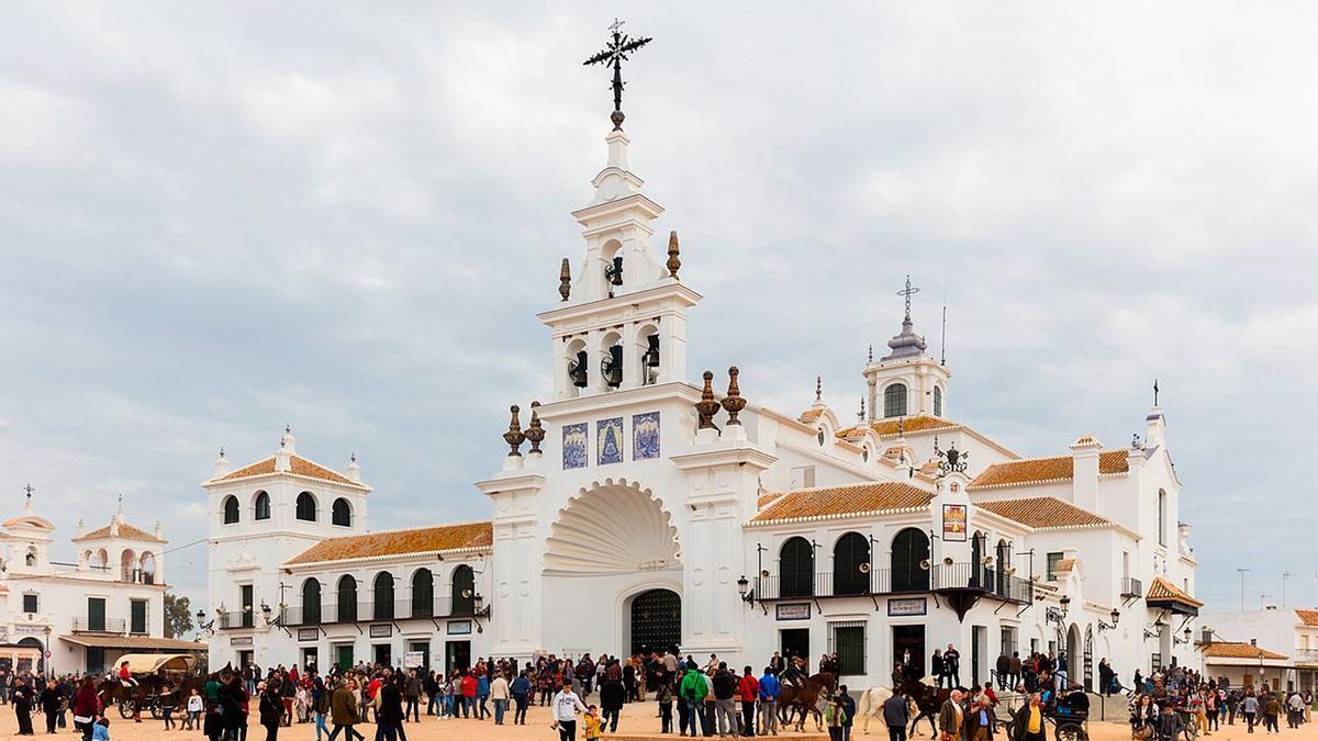 Santuario del Rocío, en Almonte (Huelva).