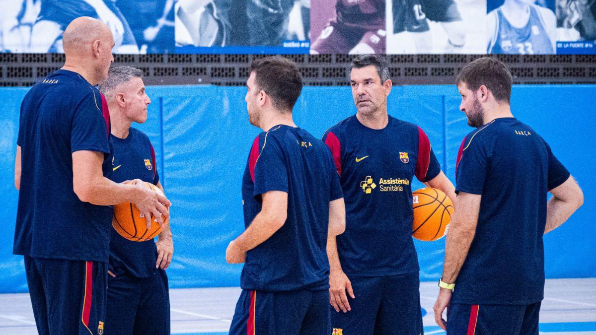 El staff técnico de Aleksander Sekulic ya trabaja en la Ciutat Esportiva