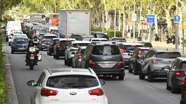 Unos 570.000 vehículos saldrán del área de Barcelona en el primer fin de semana de agosto
