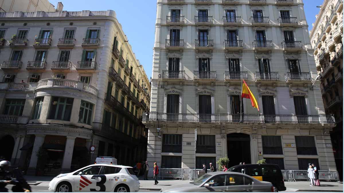 La comisaría de Via Laietana en Barcelona