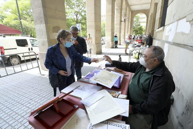 Reapertura de los rastrillos de antigüedades de la plaza de San Francisco y plaza de San Bruno