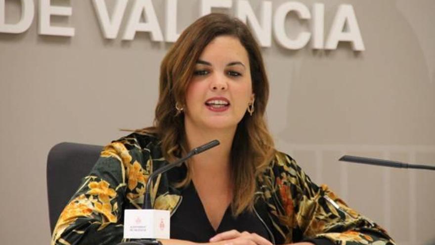 La concejala de Personas Mayores del Ayuntamiento de València, Sandra Gómez.