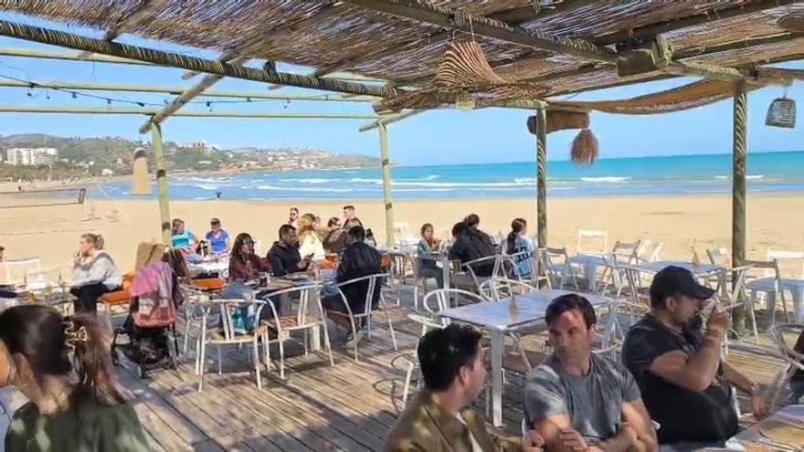 Apertura de los chiringuitos de Benicàssim por Semana Santa