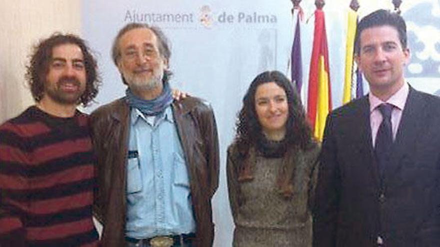 Rodo Gener, Carlos Garrido, Mariona Forteza y Fernando Gilet.