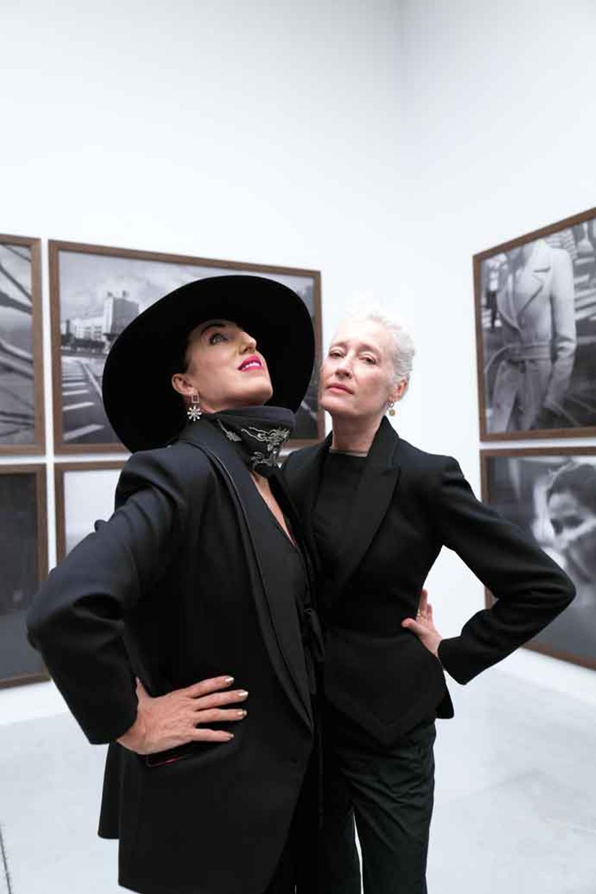 La actriz Rossy de Palma y la modelo Marie Sophie Wilson.