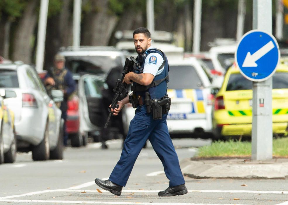 Atac terrorista a dues mesquites de Nova Zelanda