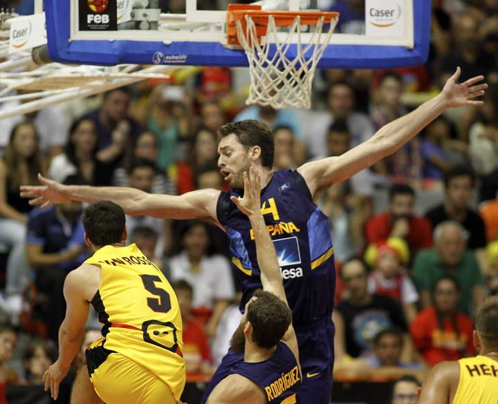 Amistoso preparatorio para el Eurobasket: España-Bélgica