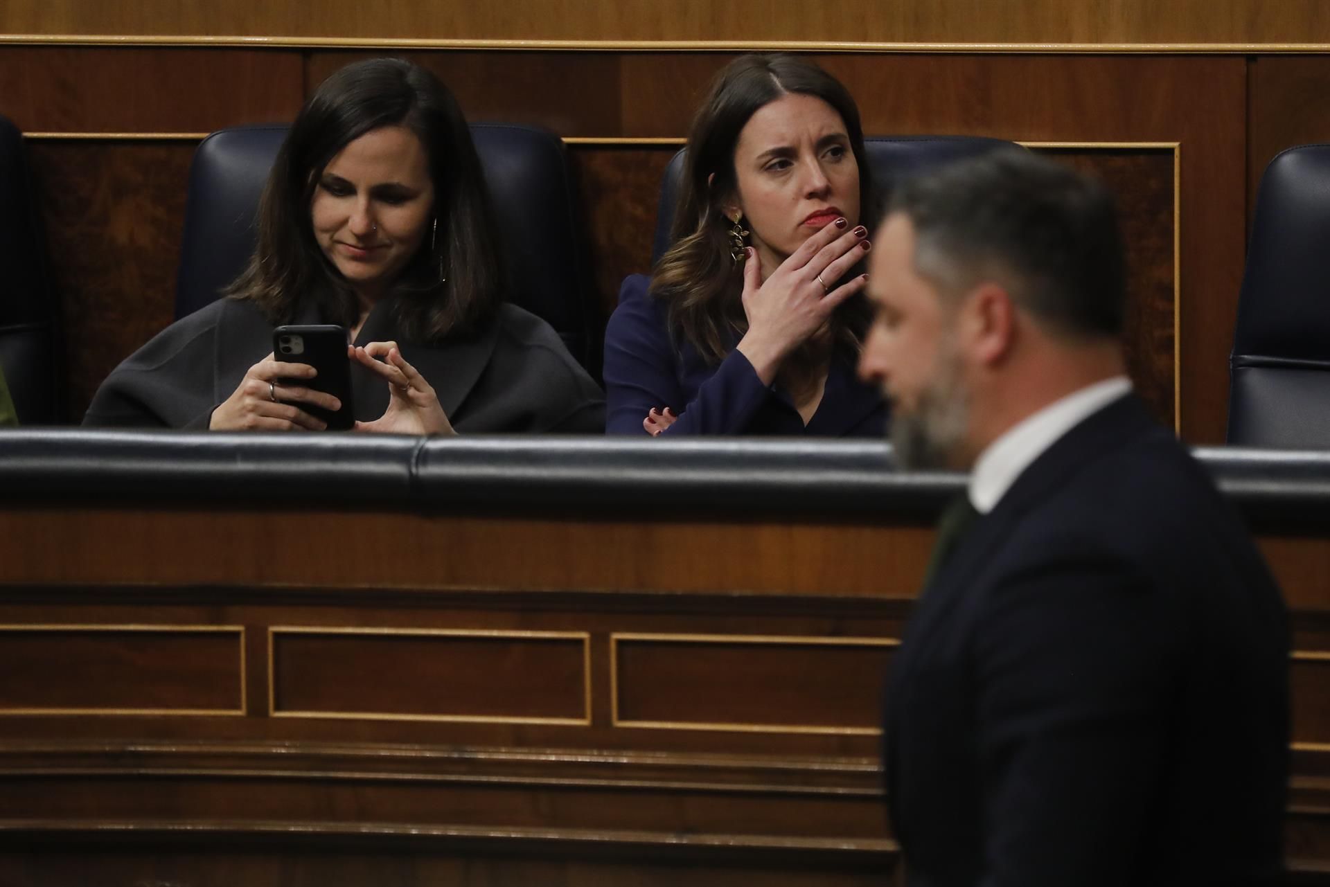 Ione Belarra e Irene Montero.