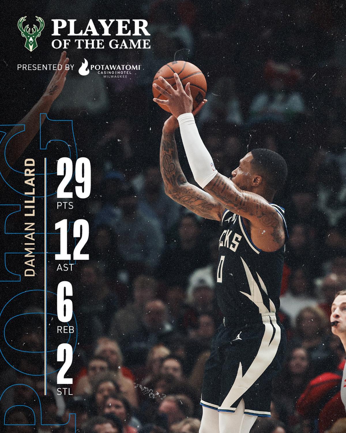 Lillard, jugador del partido