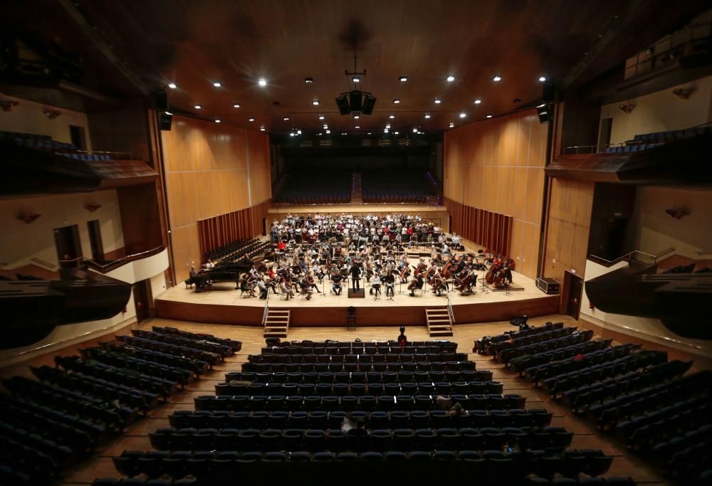 Ensayos de la OSPA en el Auditorio