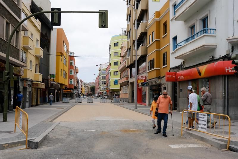 27-06-18. LAS PALMAS DE GRAN CANARIA. OBRAS METRO GUAGUA. FOTO: JOSÉ CARLOS GUERRA.  | 27/06/2018 | Fotógrafo: José Carlos Guerra