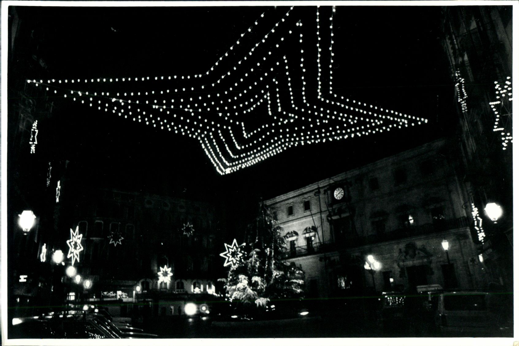 Así eran antes la luces de Navidad de Palma