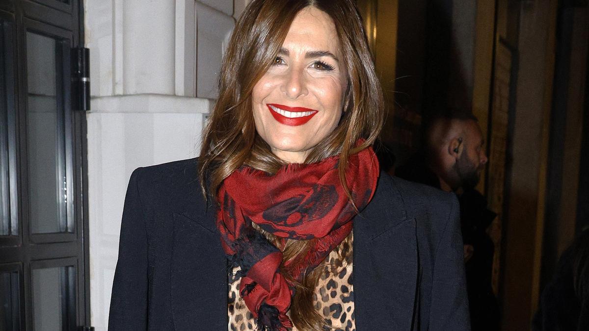 Nuria Roca Acude A La Fiesta Que Celebra La Productora De Televisión 'Cuarzo' Para Festejar La Navidad