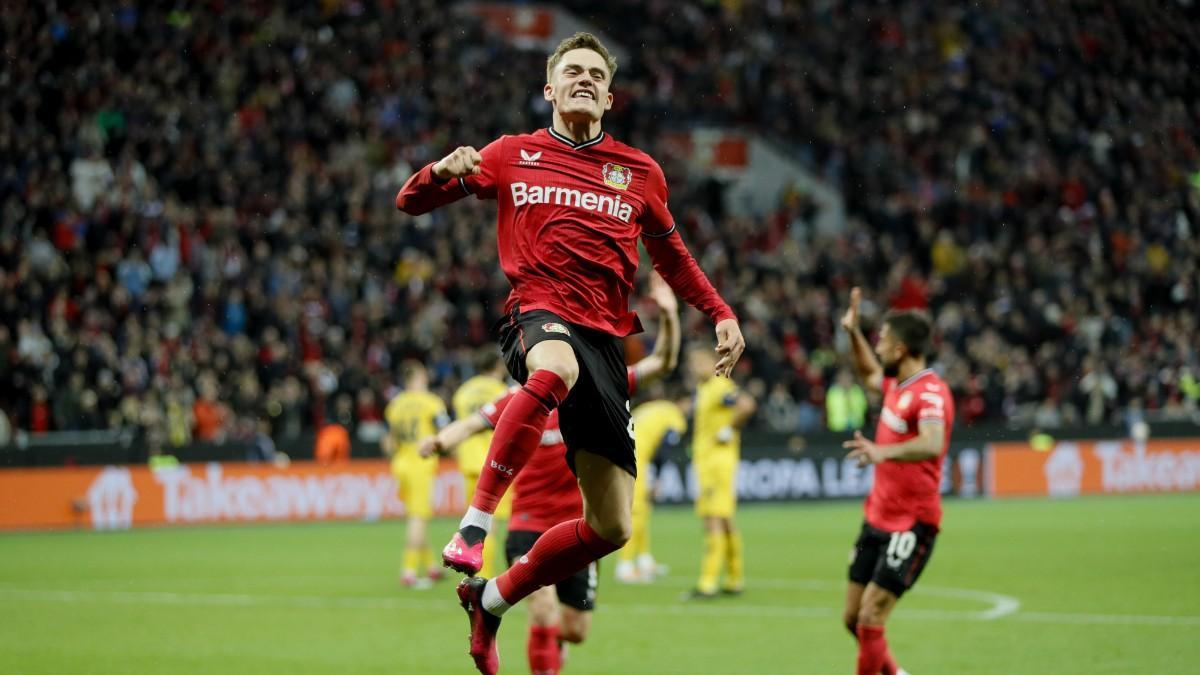 Leverkusen - Union Saint Gilloise | El gol Florian Wirtz