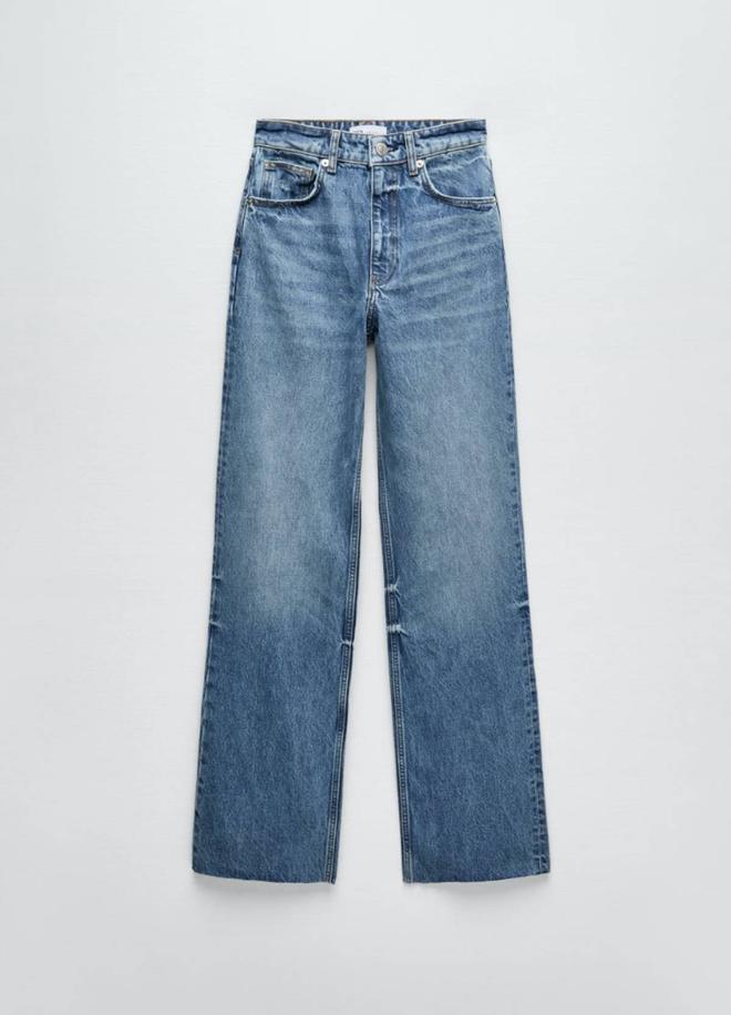 Vaqueros wide leg de Zara