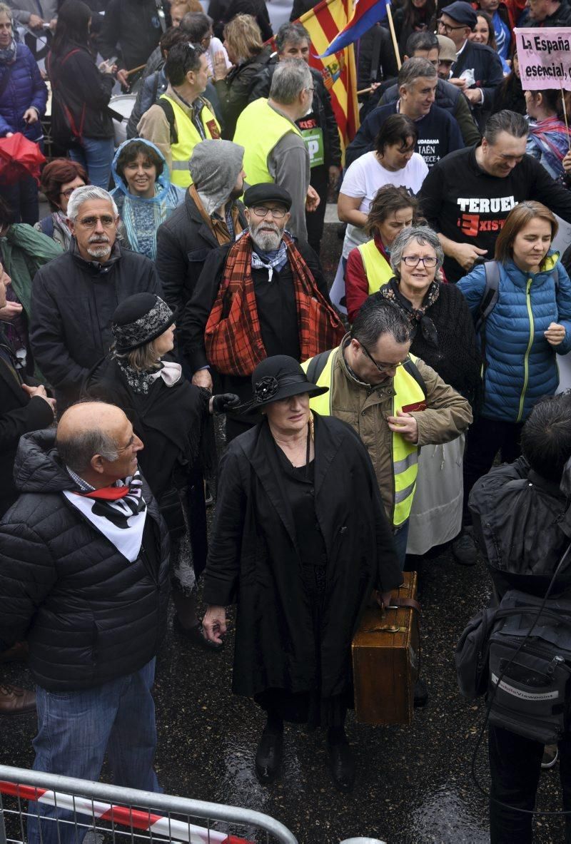 Manifestación 'Revuelta de la España vaciada' en Madrid