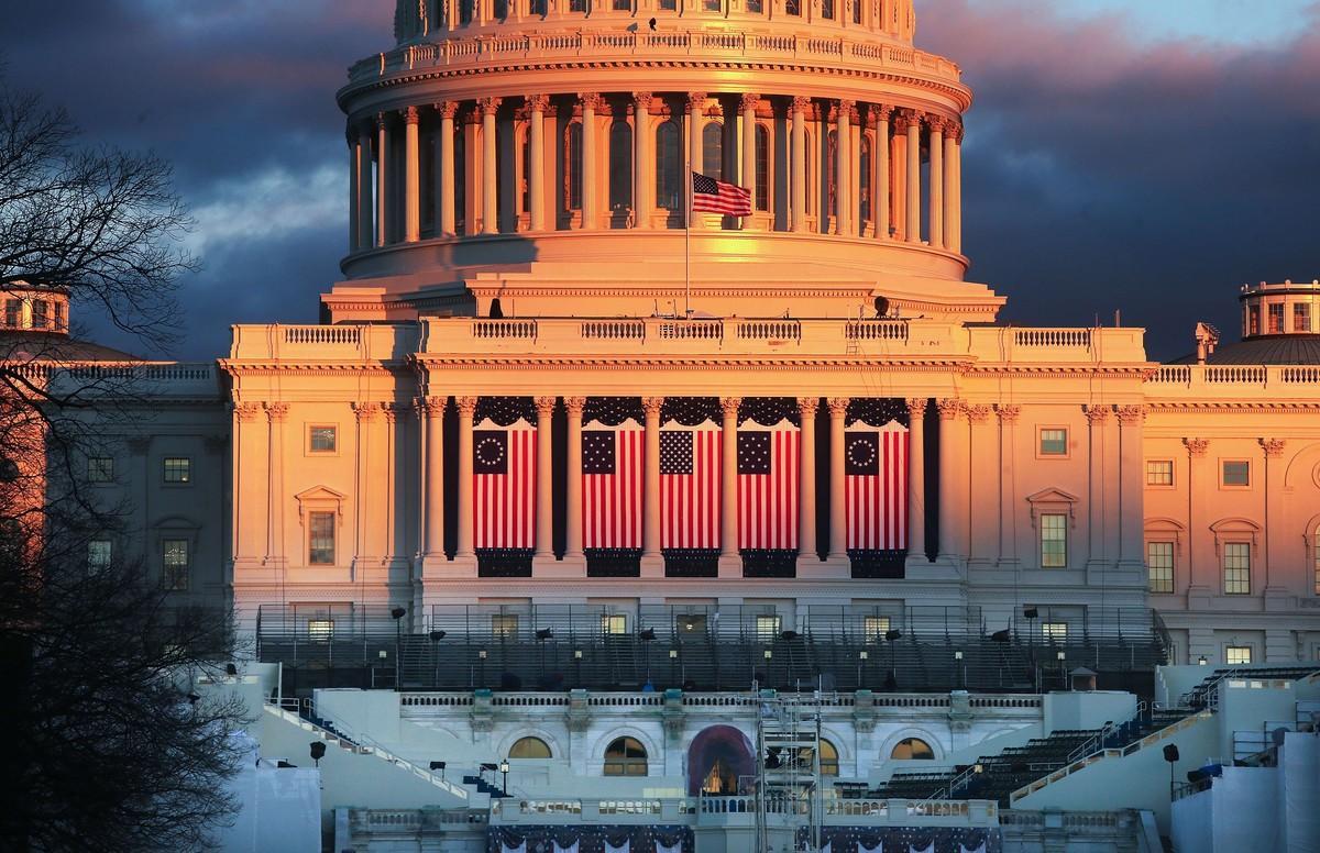 Washington DC Prepares For Presidential Inauguration