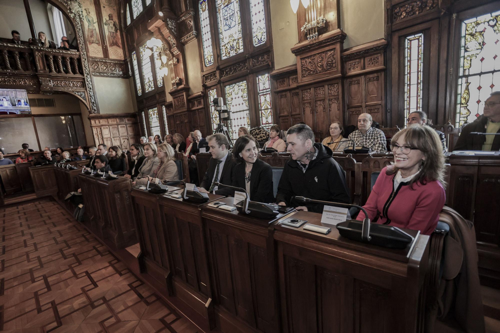 EN IMÁGENES: Así fue el homenaje en la Junta a los asturianos deportados a campos de concentración nazis