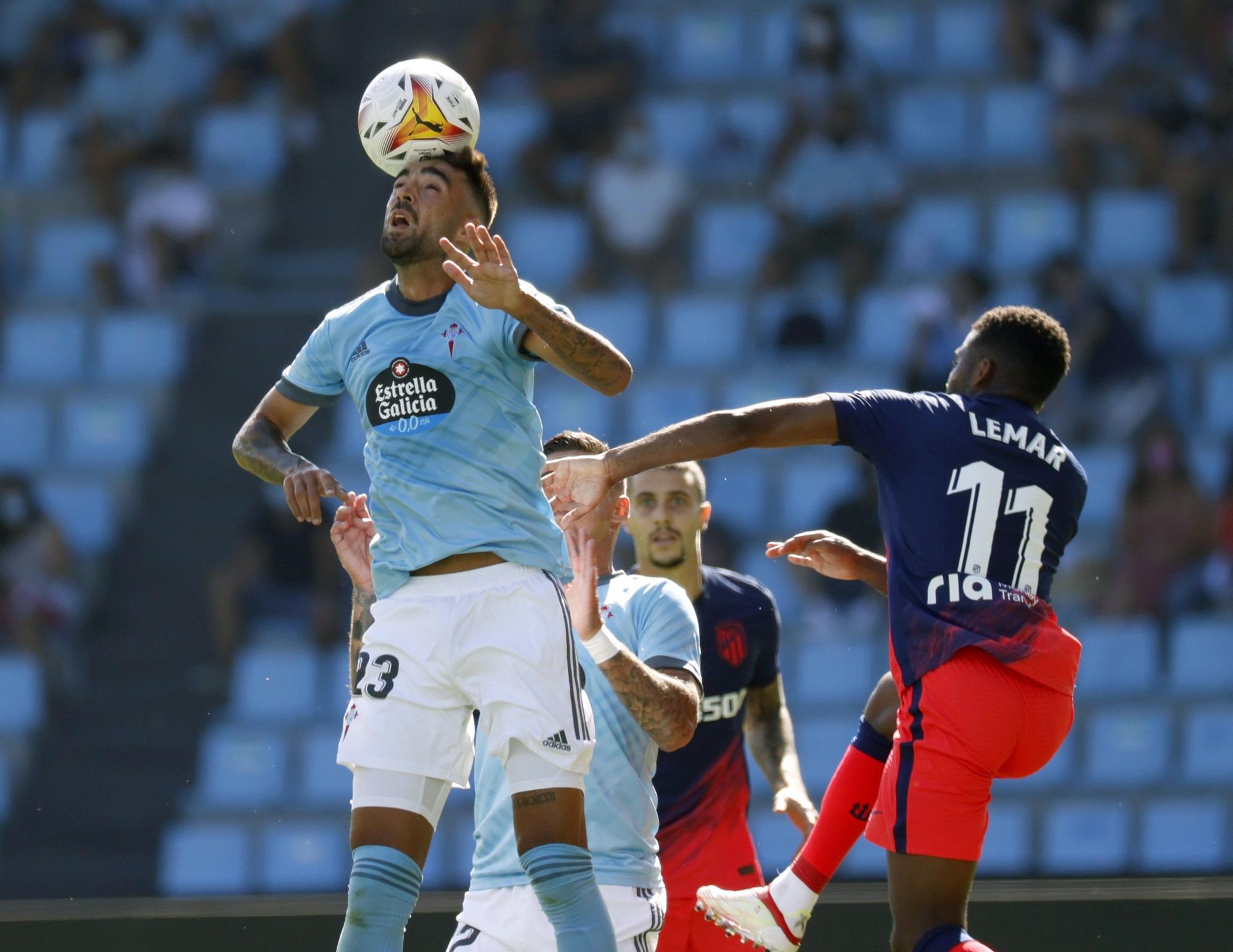 El Celta-Atlético, en imágenes