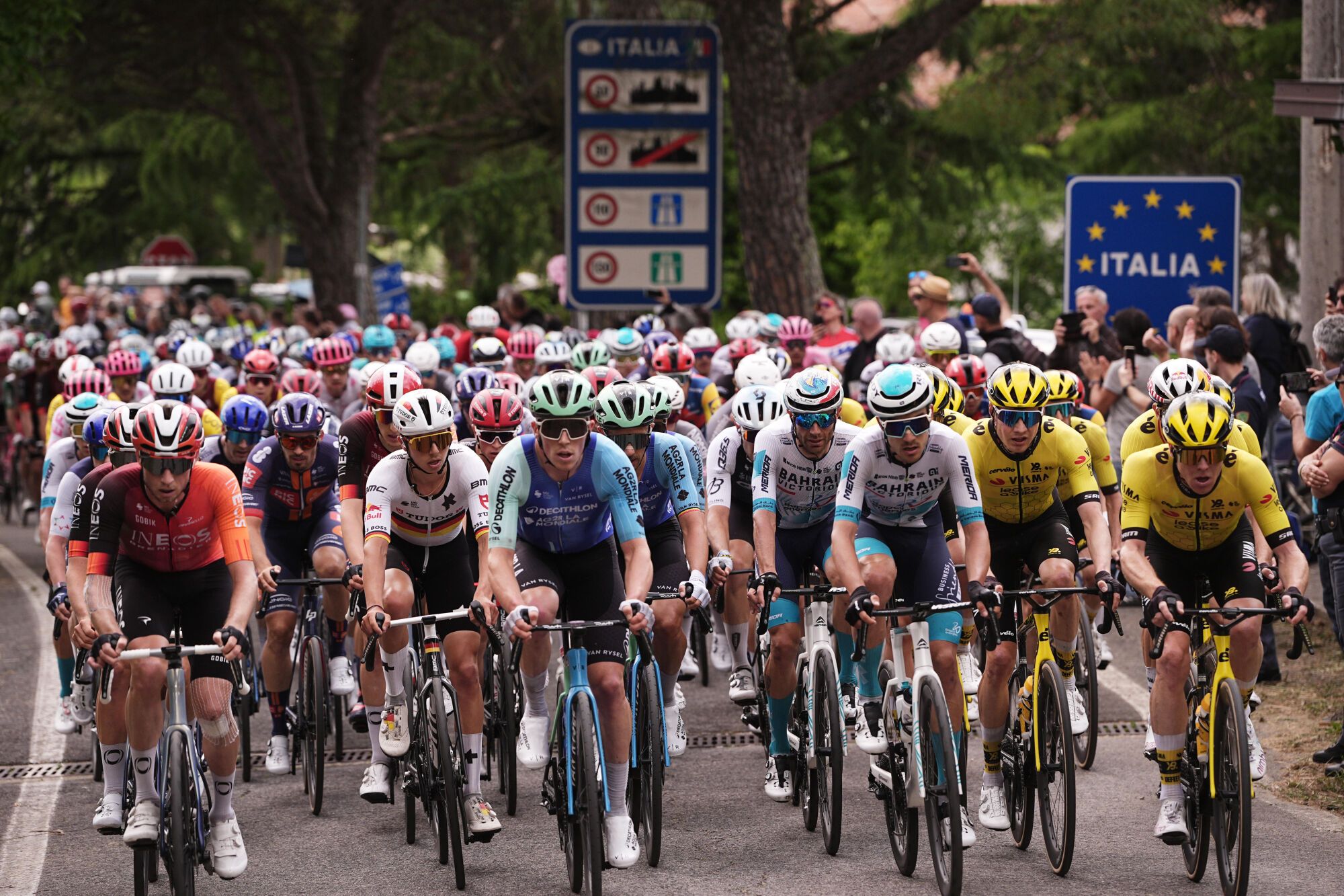 La etapa 13 del Giro de Italia, en imágenes.