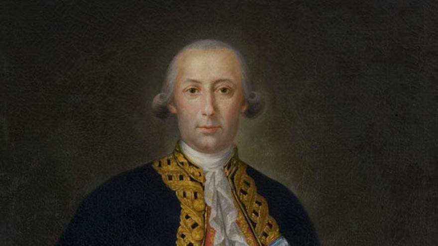 Retrato de Bernardo de Gálvez.