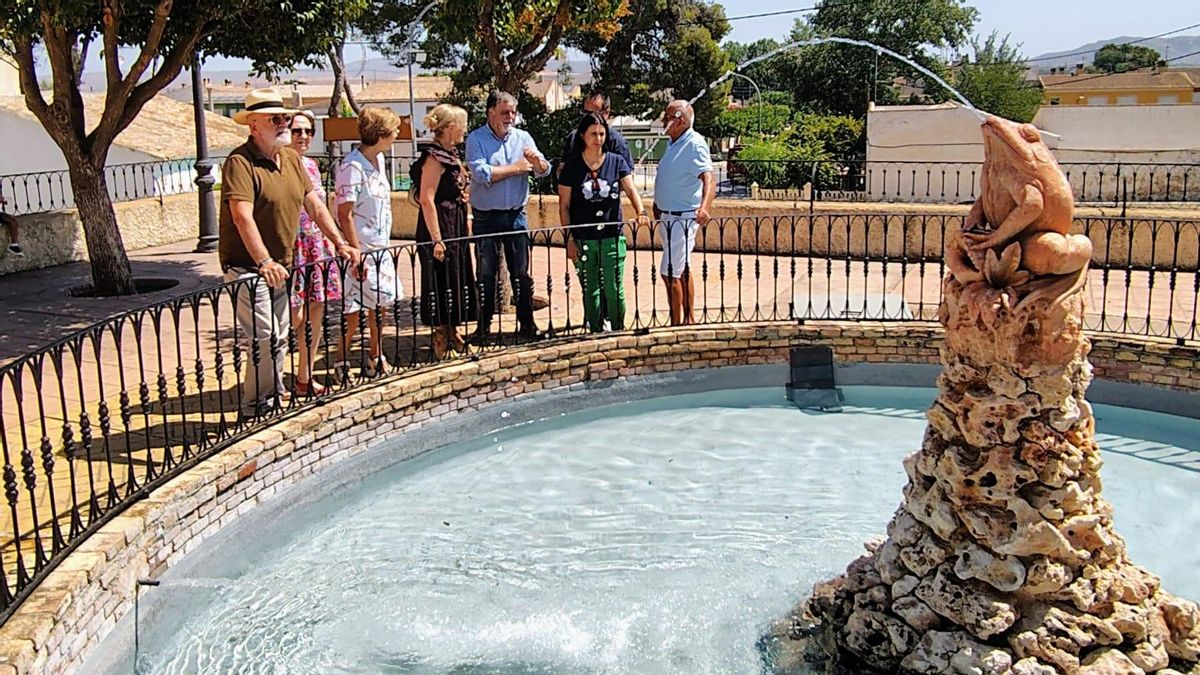 Visita a las obras del santuario de la Virgen de las Virtudes de Villena