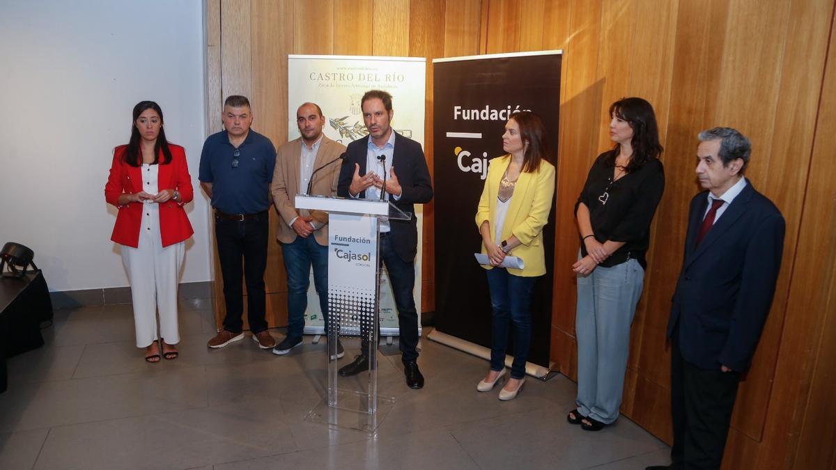 Presentación de Ars Olea en la sede de la Fundación Cajasol de Córdoba.