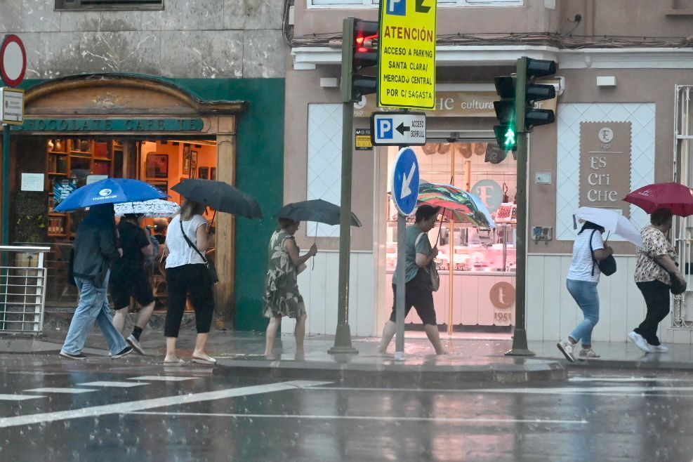Galería: Castelló, de nuevo en alerta por la lluvia