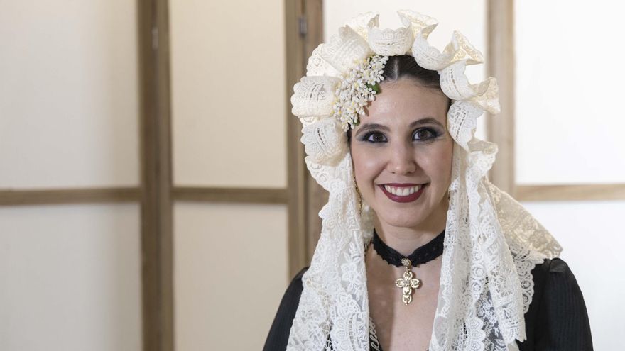 Arantxa Mora Fernández, candidata de la Hoguera Monjas Santa Faz