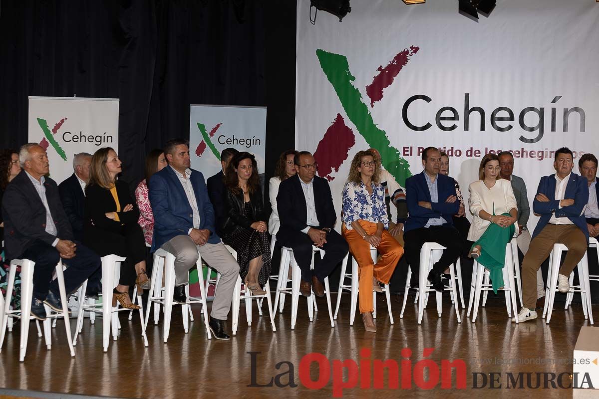 Elecciones 28M: Presentación de la lista de X Cehegín