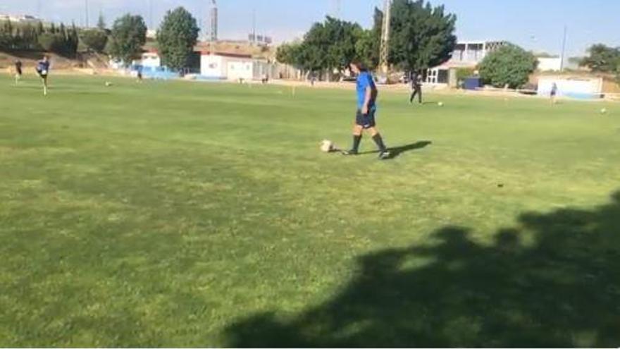 El Málaga CF Femenino, en El Viso.