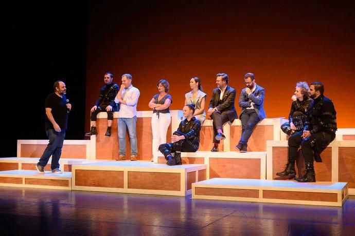 Presentación del montaje ?El crimen de la calle Fuencarral' con el director del montaje, Mario Vega, y los actores protagonistas Marta Viera, Ruth Sánchez, Efraín Martín y Abraham Santacruz.  | 04/10/2019 | Fotógrafo: Tony Hernández