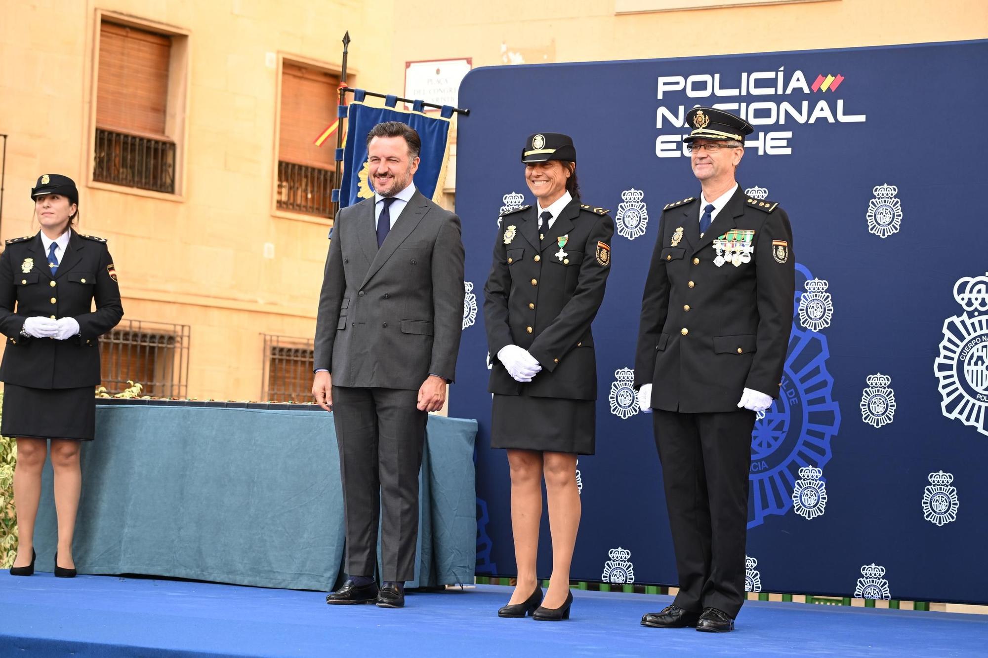 La Policía Nacional de Elche celebre el día de su patrón