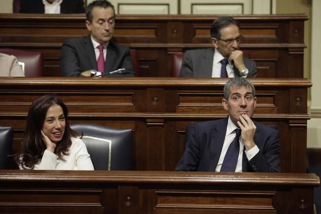 29/11/2016.Pleno del Parlamento de Canarias..Presupuestos