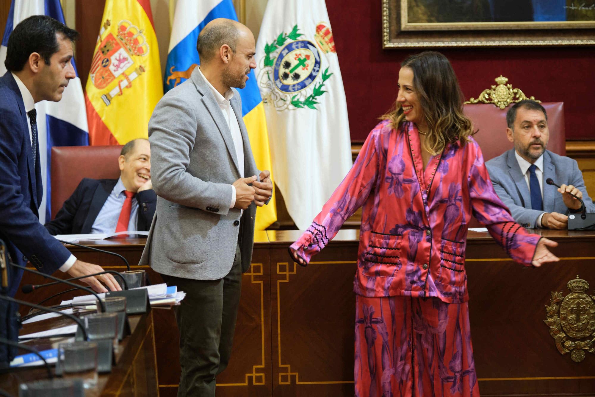 Pleno presupuestos en el Ayuntamiento de Santa Cruz de Tenerife