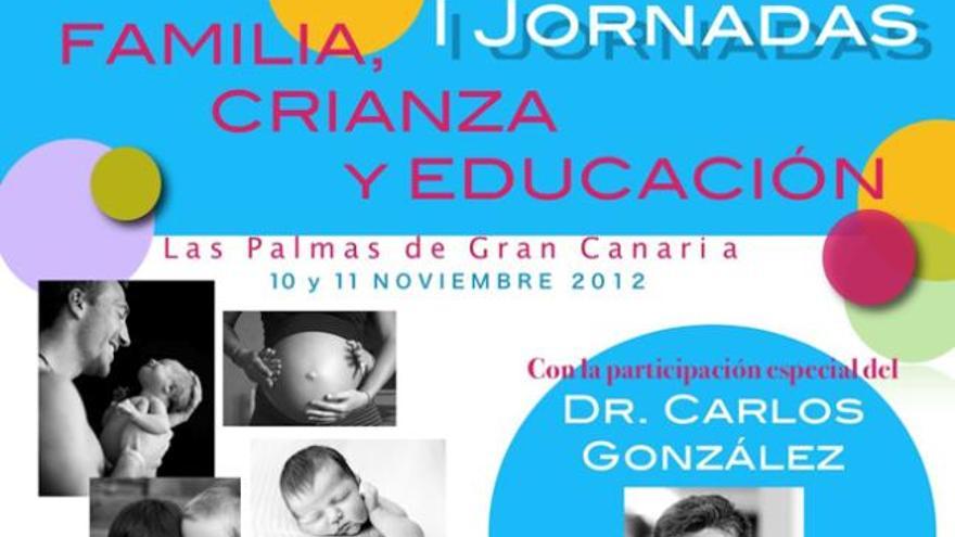 Cartel de las I Jornadas de Familia, Crianza y Educación.