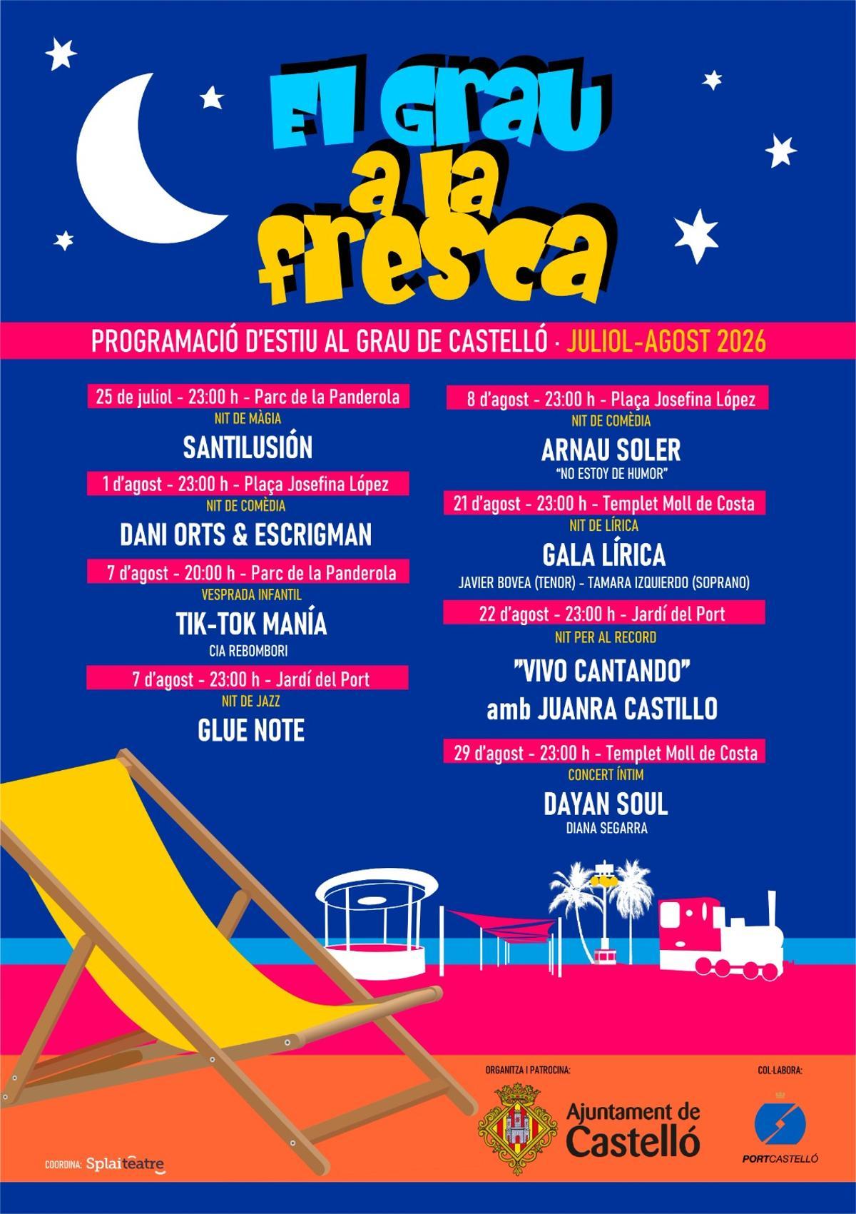 Cartel Grau a la Fresca.